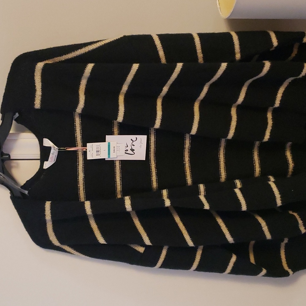 Navy cardigan